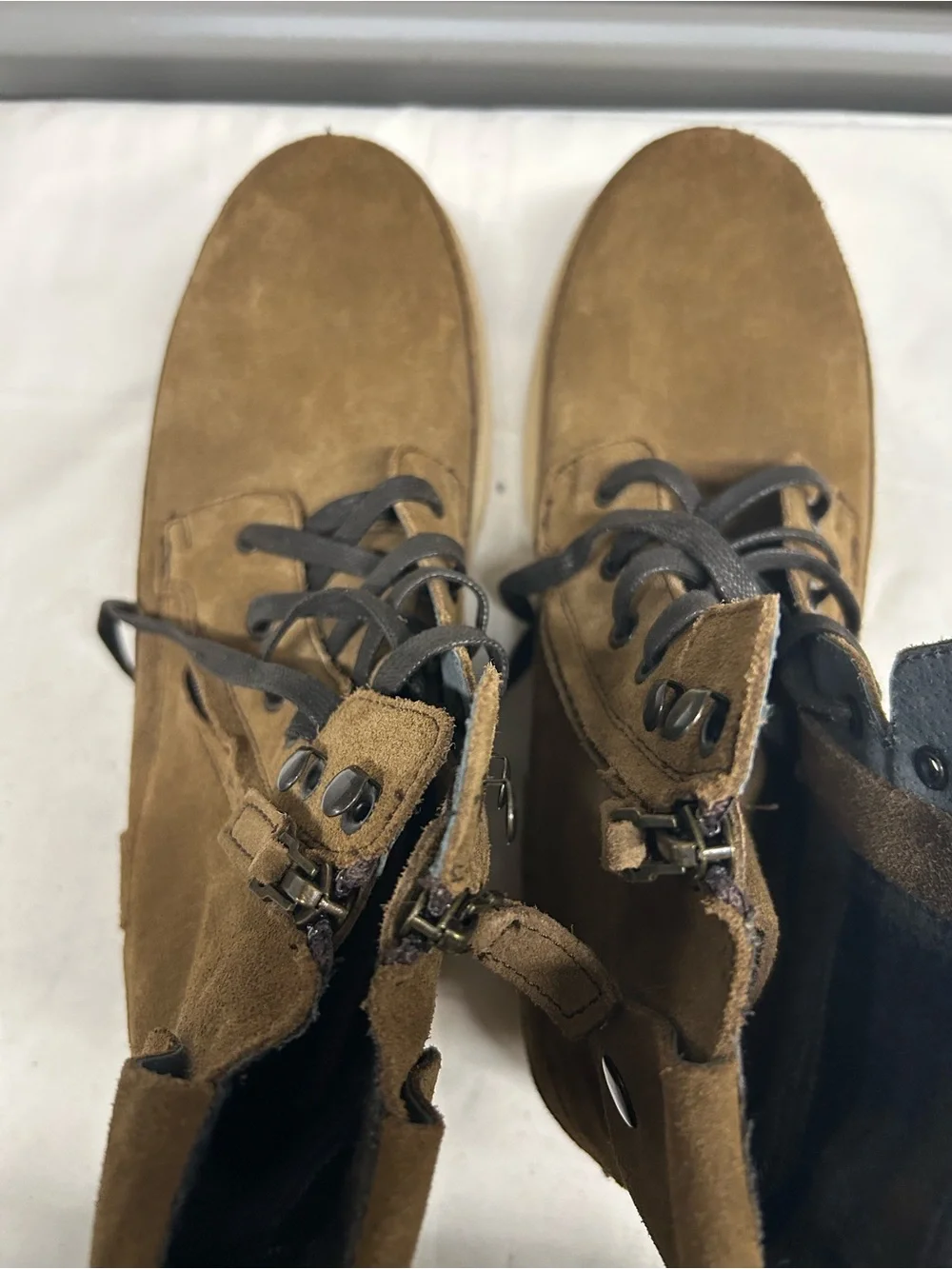 Men's Suede Casual Boots - Tan